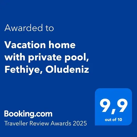 Vacation With Private Pool, Fethiye, Сasa de vacaciones Ölüdeniz